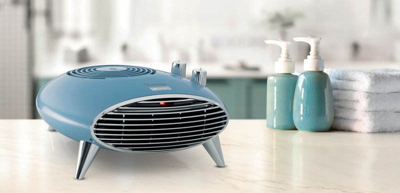Termoventilatore da tavolo Vintage Celeste bigeshop