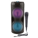 Cassa bluetooth senza fili Speaker Party Tower con microfono e bassi extra SBS