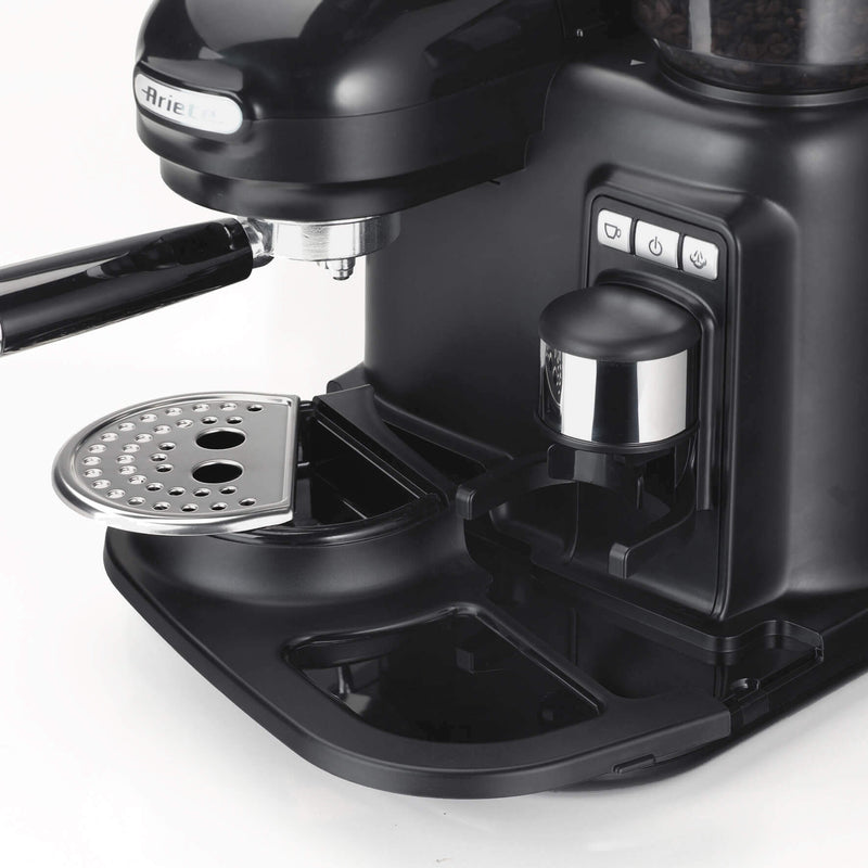 Macchina da caffè espresso con macinacaffè Moderna Nero bigeshop