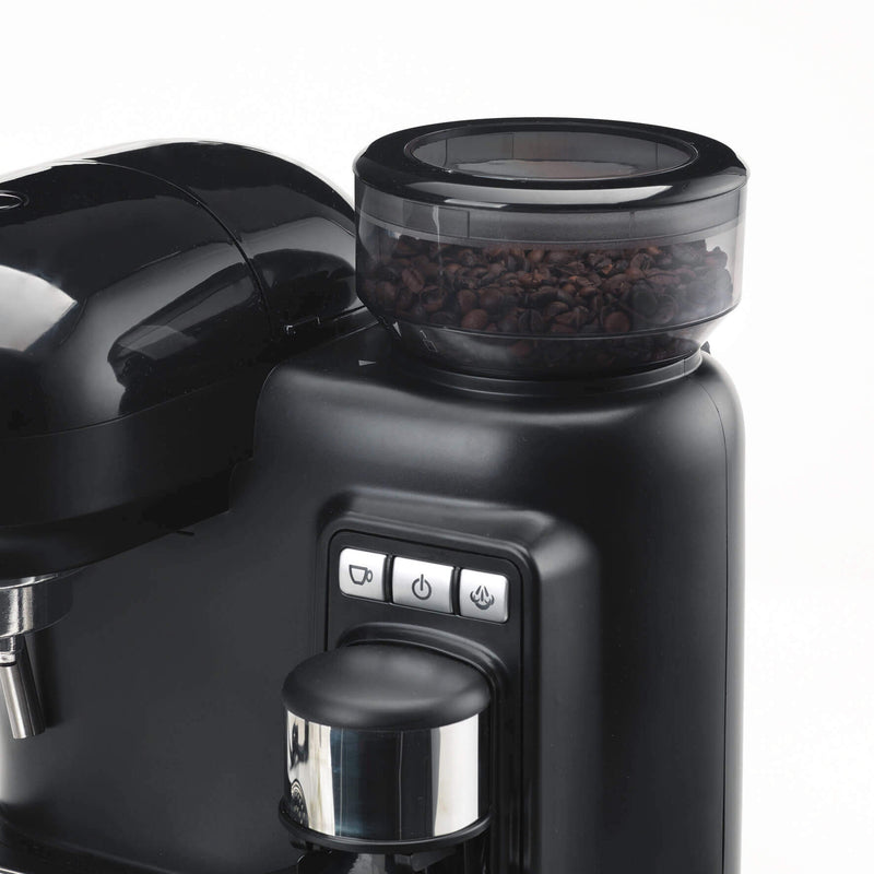 Macchina da caffè espresso con macinacaffè Moderna Nero bigeshop