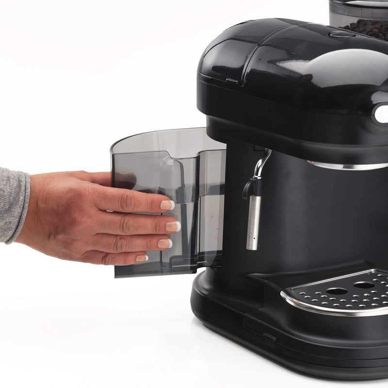 Macchina da caffè espresso con macinacaffè Moderna Nero bigeshop
