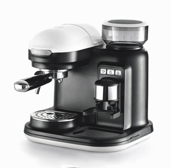 Macchina da caffè espresso con macinacaffè Moderna Bianco bigeshop