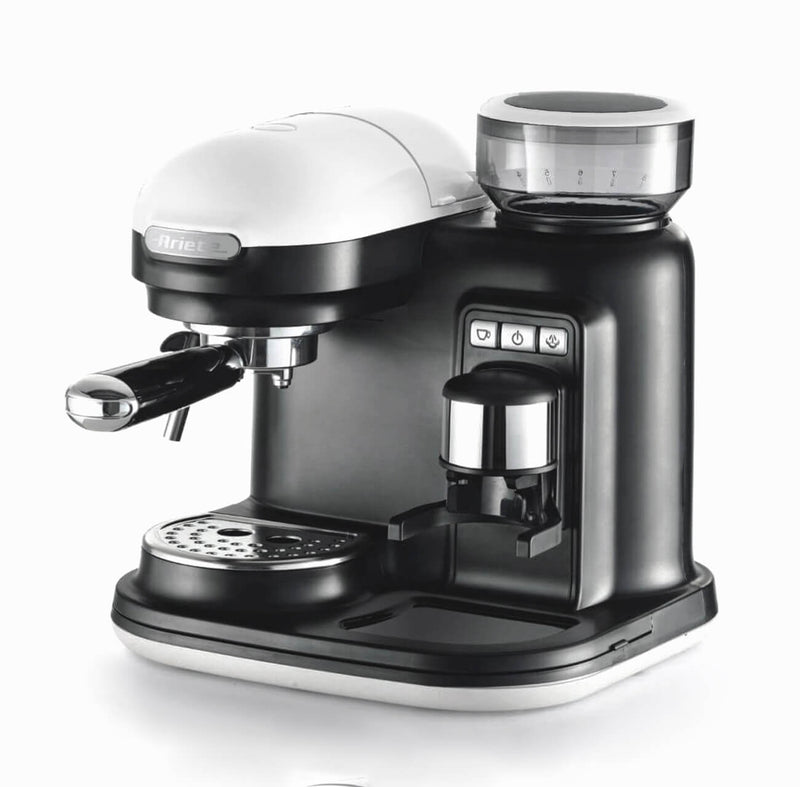 Macchina da caffè espresso con macinacaffè Moderna Bianco bigeshop