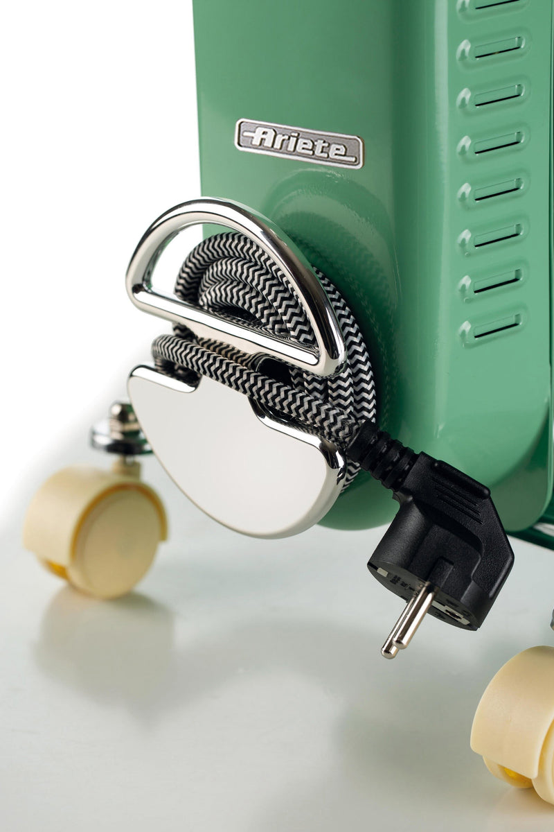 Radiatore a olio 9 elementi Verde bigeshop