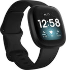 Fitbit Versa 3 40 mm nero con cinturino sport nero [Wi-Fi] fitbit