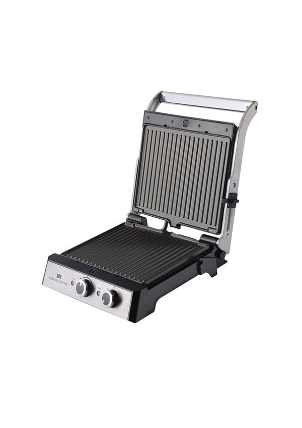Electroline bistecchiera  tostiera 2000 W Nero, Argento ELECTROLINE