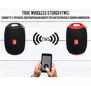 Cassa bluetooth portatile con microfono tws aux chiamate cinghia speaker TREVI Trevi