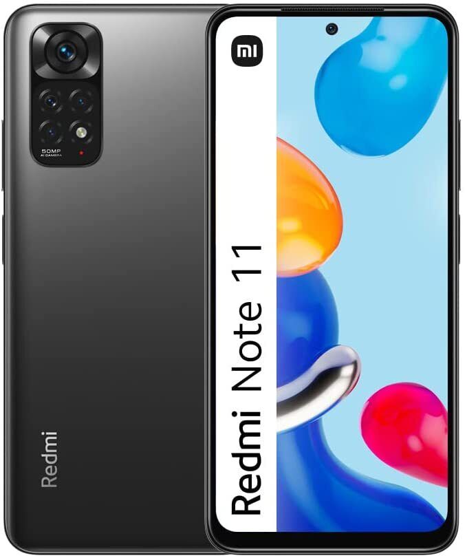Xiaomi Redmi Note 11 4+64GB 6.43" 5G Midnight Black EU Xiaomi