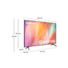 Samsung Ue43au7170uxzt Samsung Tv Crystal Uhd 4k 43'' Ue43au7170 Smart Tv Wi