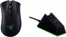Razer DeathAdder V2 Pro Mouse da gioco doppio wireless ergonomico RGB con dock nero- Razer