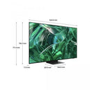 Samsung Series 9 Tv Qe55S95Catxzt Oled 4K, Smart Tv 55" Titan Black 2023 Samsung