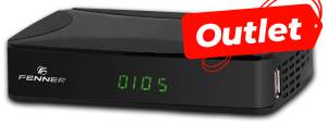 Fenner Tech Seconda Mano Decoder FN-GX1 HD DVB-T2/HEVC USB 2.0-0