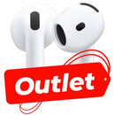 Apple Auricolari Confezione Danneggiata AirPods 4 2024 + Cust.Riv  (ANC)-0