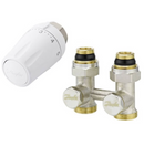 Valvola termosifone termostatica + ROB. bianco RTW-K G mezzo 1/2 DANFOSS Termozeta