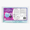 10pz - Mascherina Chirurgica 3 Veli con Elastico Largo