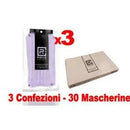 30pz - RMove Mascherina 3 Veli Tipo IIR +Gancio Viola