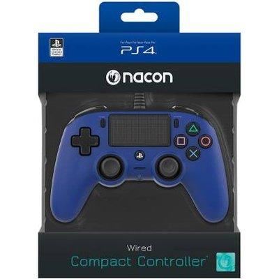 PS4 Nacon Wired Compact Controller Color Edition - Blue