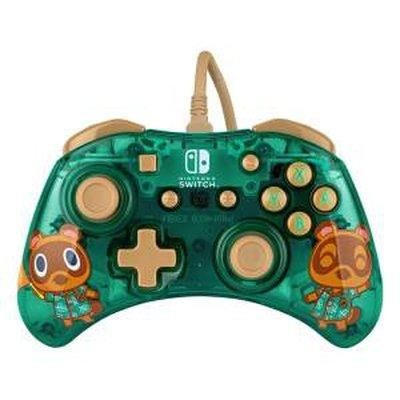 Switch PDP Wired Controller Rock Candy Mini Animal Crossing