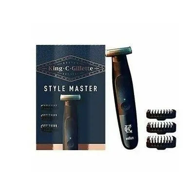 Regolaba Gillette King C. Style Master, Uomo Senza Fili Per Regolare,