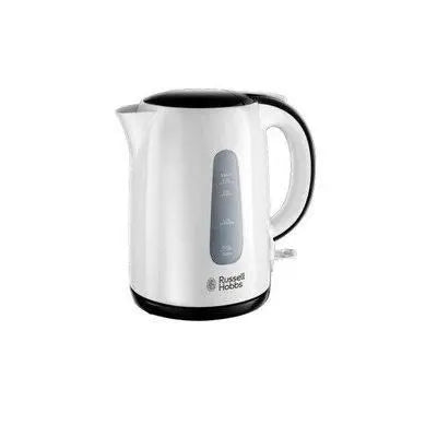 Russell Hobbs bollitore elettrico 1,7 L 2200 W Nero, Bianco