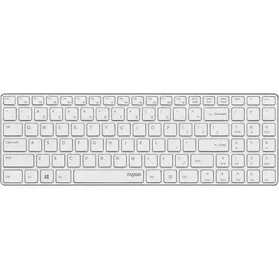 TASTIERA WIRELESS RAPOO KEYBOARD E9100 5G WHITE - LAYOUT ITA
