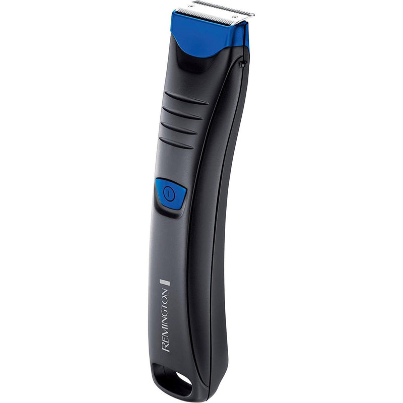 Remington Rifinitore E Rasoio Per Il Corpo, Intimo, Ascelle, Capelli Corti, 0.2 Mm Lama A Due Sensi, Nero Blu - bigeshop