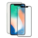 Protettore Schermo Vetro Temprato per Cellulare + Custodia per Cellulare Iphone X Contact TPU - bigeshop