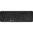Techmade Tastiera Wireless TM-BK268T con Touchpad Black-0