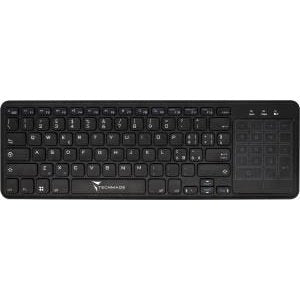 Techmade Tastiera Wireless TM-BK268T con Touchpad Black-0