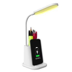 Techmade Lampada da Tavolo con Ricarica Wireless Smartphone-0