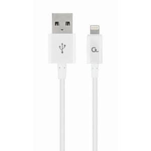 Techmade Gembird Cavo USB-Aa Lightning 1m White-0