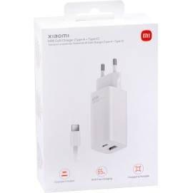 Xiaomi Mi 65W Wall Charger USB-C +USB-A GaN Tech +Cavo1m USB-C-0