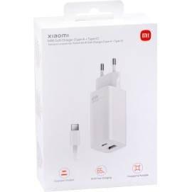 Xiaomi Mi 65W Wall Charger USB-C +USB-A GaN Tech +Cavo1m USB-C-0