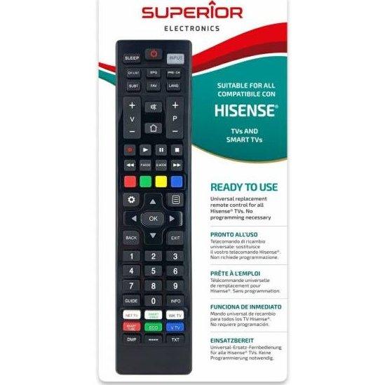 Superior Telecomando Universale Hisense funzioni Smart TV SM-0