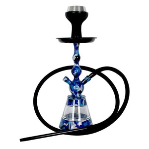 Shisha Azzurro Acciaio (Ricondizionati A) - bigeshop