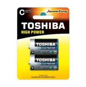 Toshiba Batterie MezzaTorcia C Alcalina LR14GCP BP-2 1Cnf/2pz-0