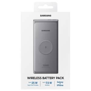 Samsung Powerbank Duo Wireless 25W+7.5W EB-U3300 10000mAh Dark Gray-0