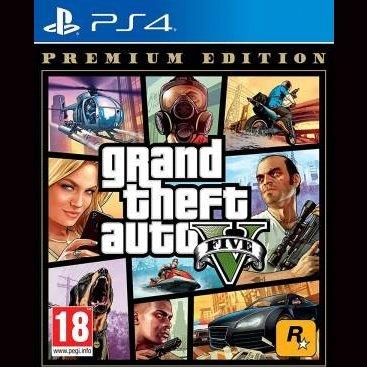 PS4 GTA Grand Theft Auto 5 - Premium Edition EU-0