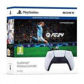 PS5 DualSense White + FC 24+ FUT VCH-0