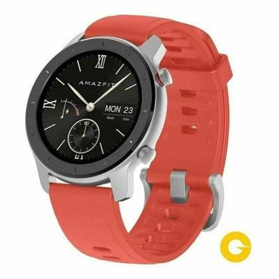 Amazfit Smartwatch GTR 42mm Orologio Intelligente Fitness Tracker Rosso