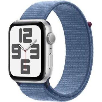 Apple Watch SE 2023 44mm Aluminium Silver Sport Loop Winter Blue MREF3QL/A-0