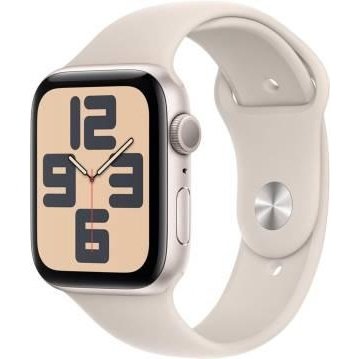 Apple Watch SE 2023 44mm Aluminium StarLight Sport Band StarLight M/L MRE53QC/A-0