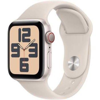 Apple Watch SE 2023 Cell 40mm Aluminium StarLight Sport Band StarLight M/L MRG13QL/A-0