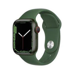 Apple Watch Serie 7 Cell 41mm Green Aluminium Case/Clover Sport Band ITA MKHT3TY/A