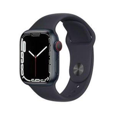 Apple Watch Serie 7 Cell 41mm Midnight Aluminium Case/Midnight Sport Band ITA MKHQ3TY/A