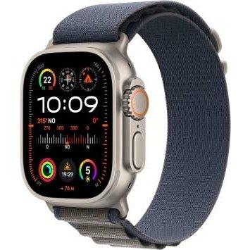 Apple Watch Ultra2 Cell 49mm Titanium Alpine Loop Blue S MREK3TY/A-0