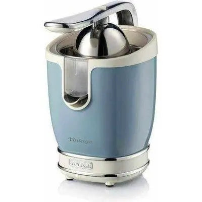 Ariete Spremiagrumi Elettrico 0413 Vintage 85W Inox Celeste