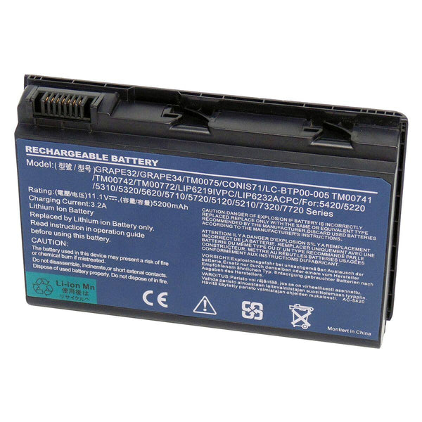 Batteria per Notebook 5200 mAh (Ricondizionati A) - bigeshop