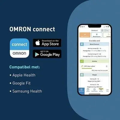 Bilancia smart e misuratore della composizione corporea Bluetooth OMRON VIVA - bigeshop