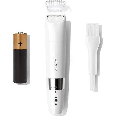 Braun Face Spa, Depilatore Donna Epilatore Viso e Corpo con Rifinitore, Ideale per la zona Bikini, Idea Regalo, BS1000 Bianco - bigeshop